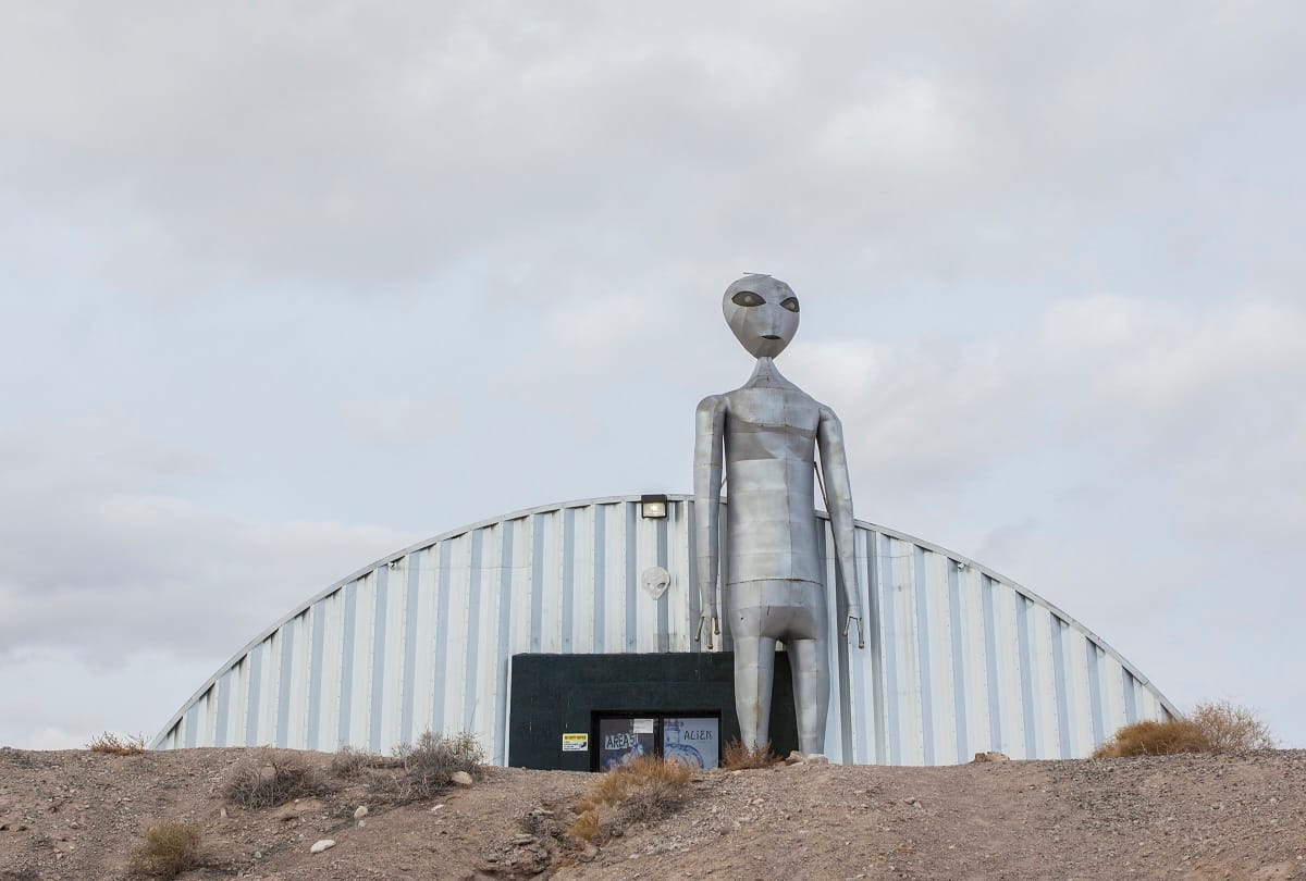 Interesting story of Area 51 peoples claims that there might be an alien