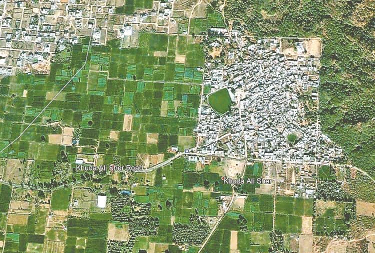 Illegal construction revealed in chandigarh by satellite pictures