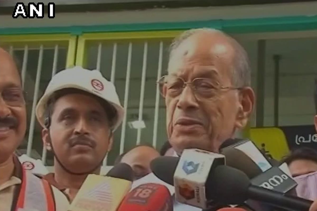 Kerala Election Result 2021 :  BJP Candidate And Metro Man E Sreedharan Faces Defeat,  congress Candidate Shafi Parambil in Palakkad