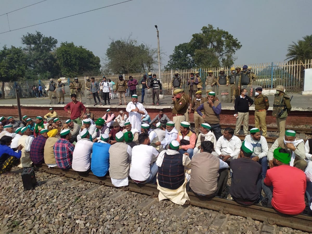 Rail Roko: Train services disturbed in Haryana, Punjab and many places in western Uttar Pradesh