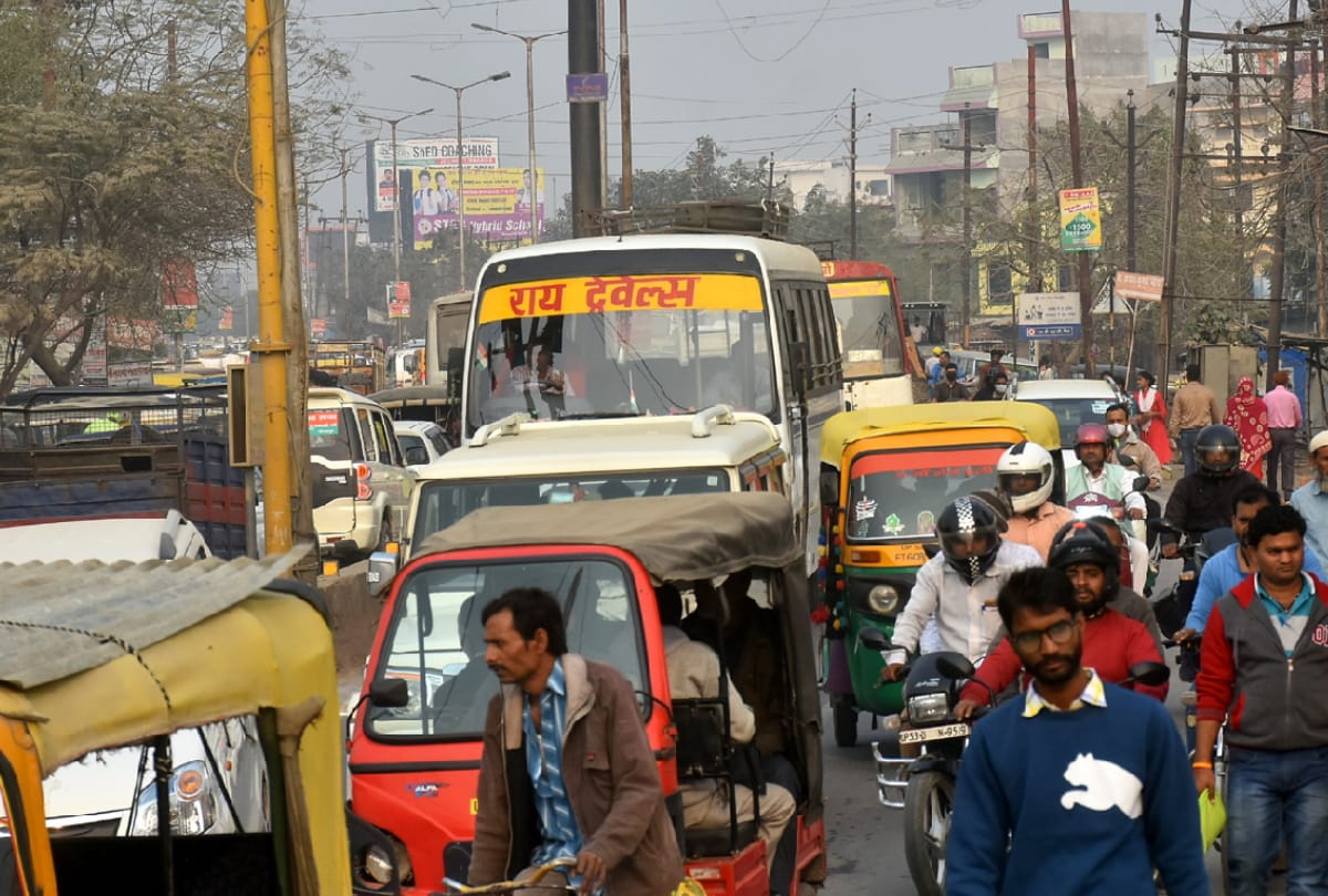 Gorakhpur Many important road traffic jam after CM Yogi programme