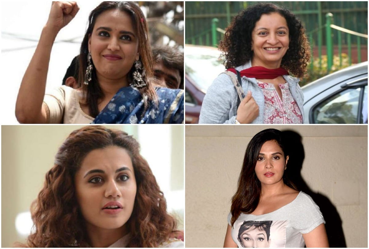 Taapsee Pannu Richa Chadha Swara Bhasker & others laud Priya Ramani acquittal in MJ Akbar defamation case