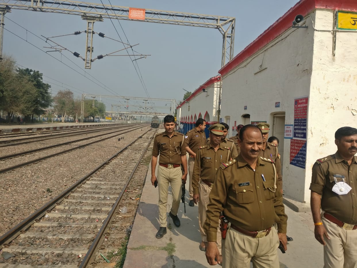 police alert due to farmer protest
