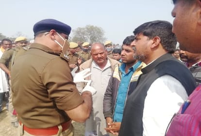Sensation of murder of Gram Pradhan's Brother in Pratapgarh, body found in drain tied to hands and feet