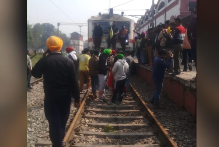Rail roko andolan started in punjab and haryana