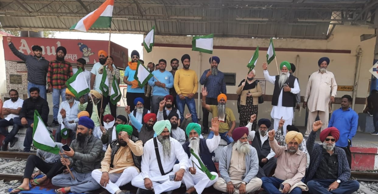 Rail Roko Andolan of 19 Farmer Organizations Starts from today