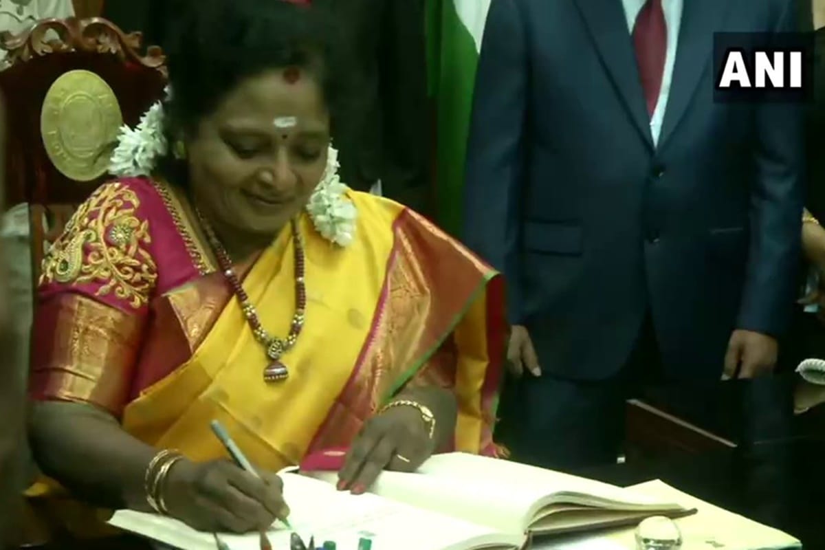 Tamilisai Soundararajan took charge as Puducherrys fifth women lt governor