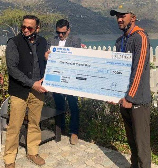 Lamps of Lohaghat became the winner of Tehri Mountain Trail Biking