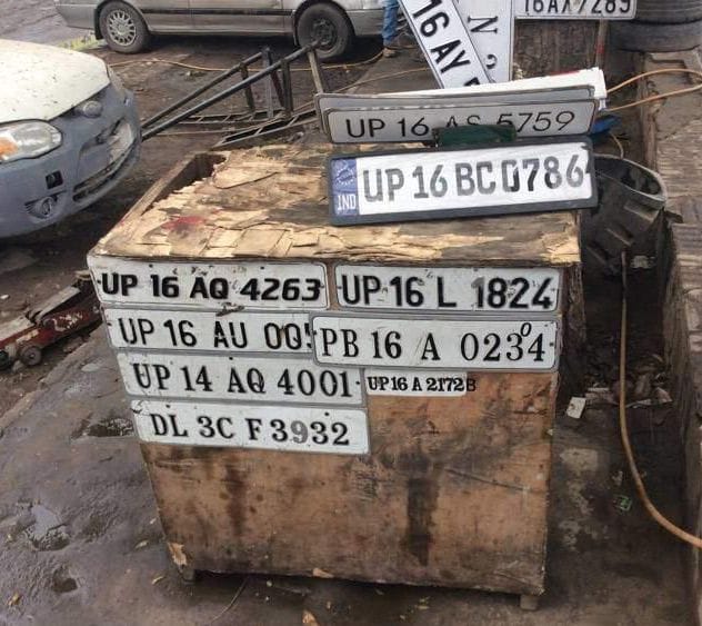 Jail will have to go if normal number plate is made