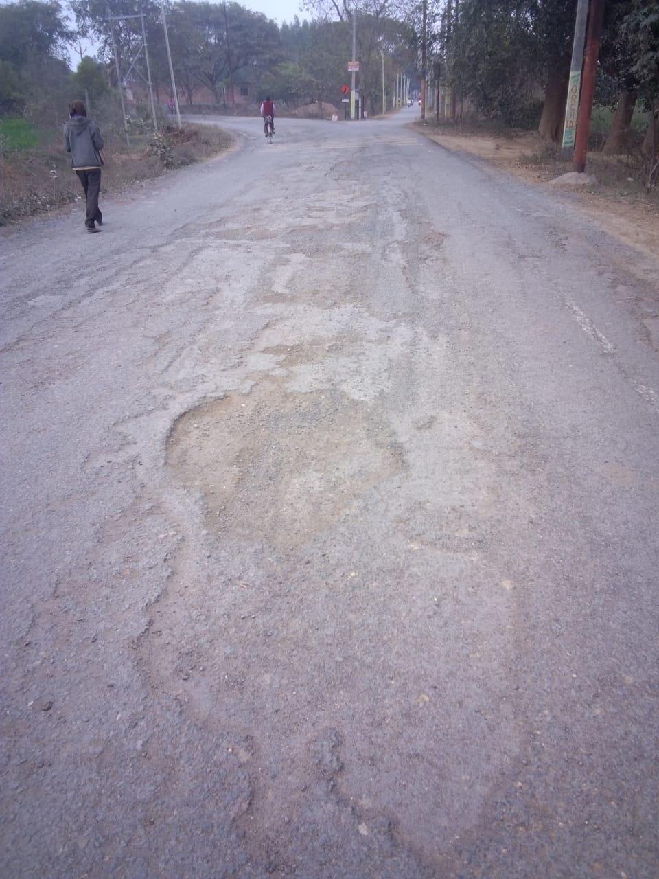 muradganj faffond road bad condition