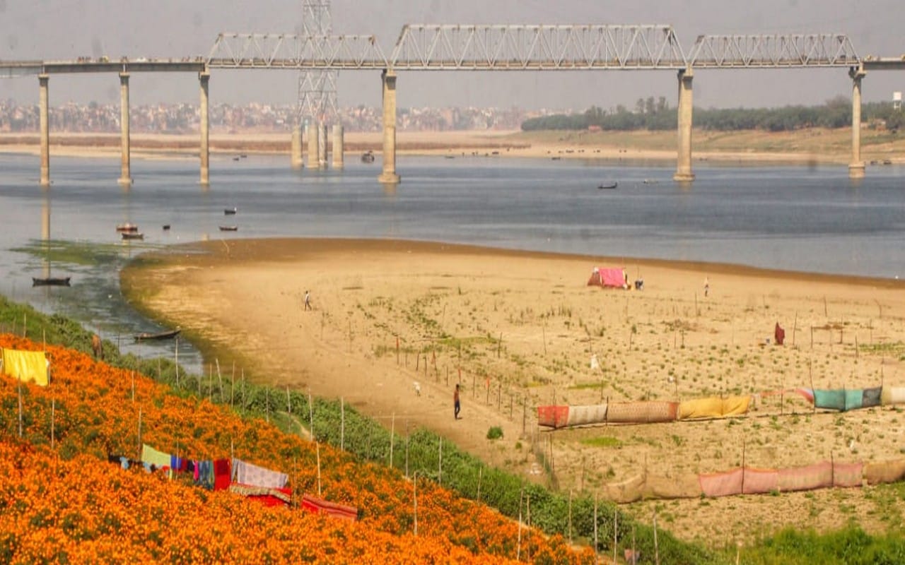 Floriculture started on the banks of Ganga in Varanasi