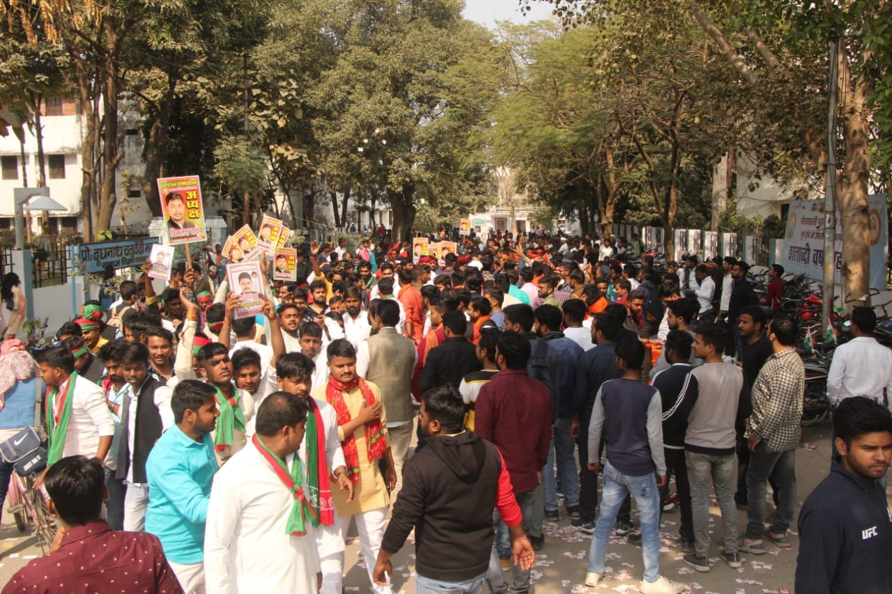 Student union election campaign intensified in Kashi Vidyapeeth