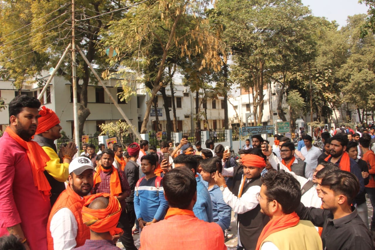 Student union election campaign intensified in Kashi Vidyapeeth