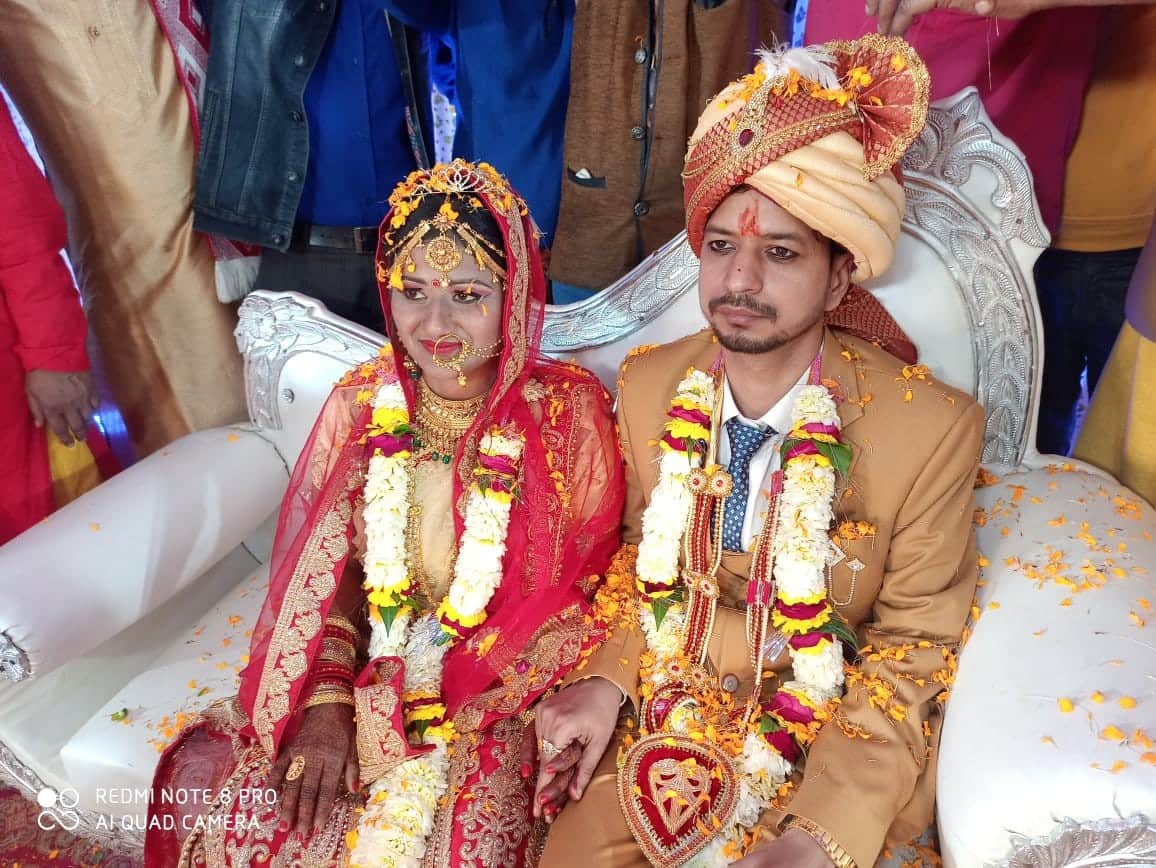 a man upbringing an abandoned child and And got married grandiosely