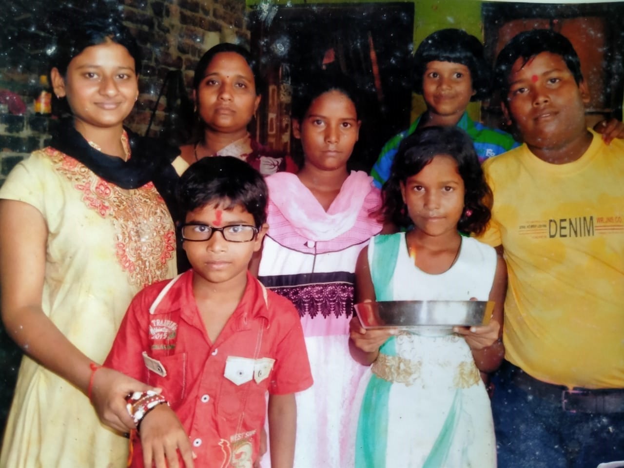 a man upbringing an abandoned child and And got married grandiosely