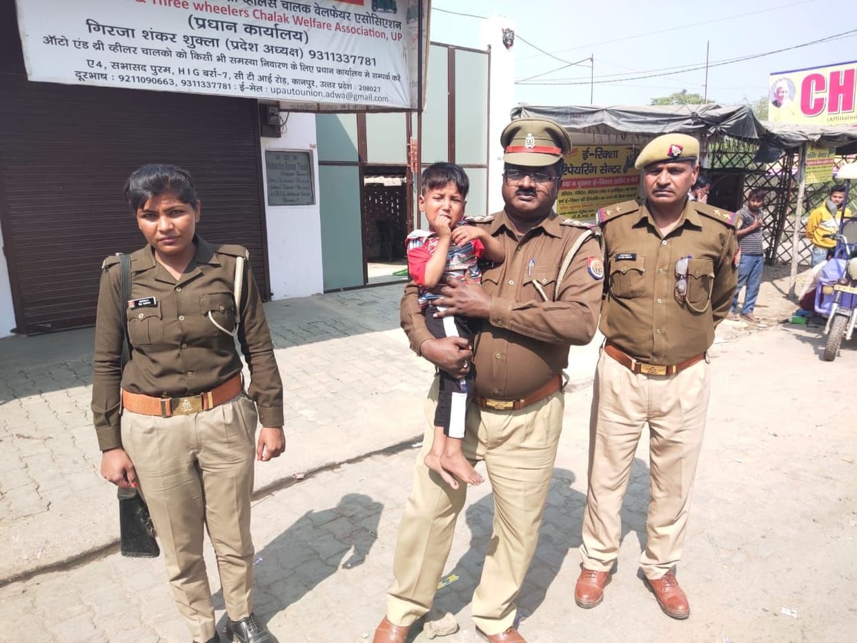 itaava kee mahila sipaahee ne kiya tha bachche ka apaharan