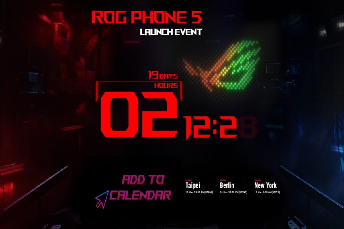 Asus Rog Phone 5 launch today know the specifications and features Come with 6.78 inch display and 6000mAh battery