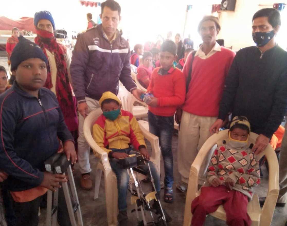 Camp in Bageshwar For disabled Childrens