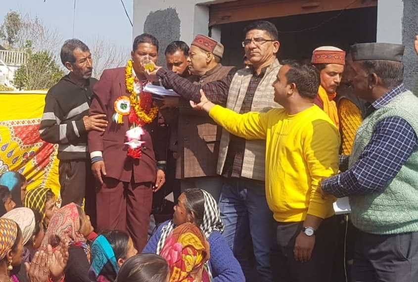 MLA said, asphalt will be laid on the road till April in karala paldi road