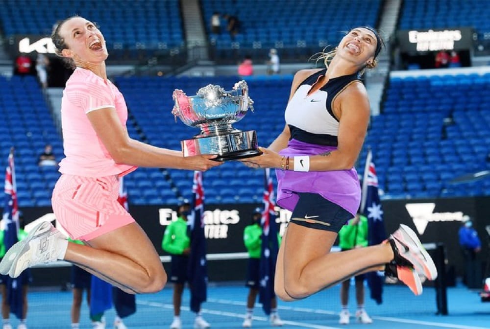 Elise Mertens, Aryna Sabalenka clinch Australian Open  women doubles title 
