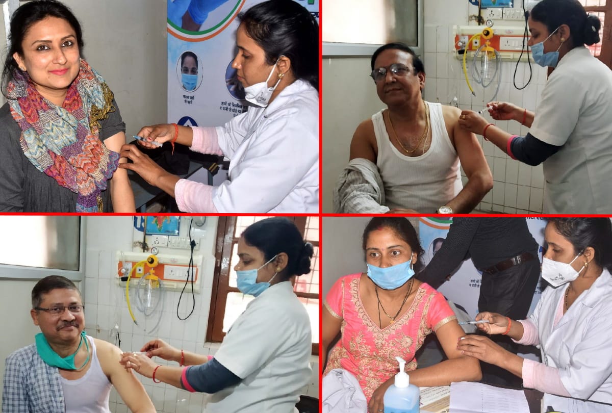 100.47 percent corona vaccination in Gorakhpur