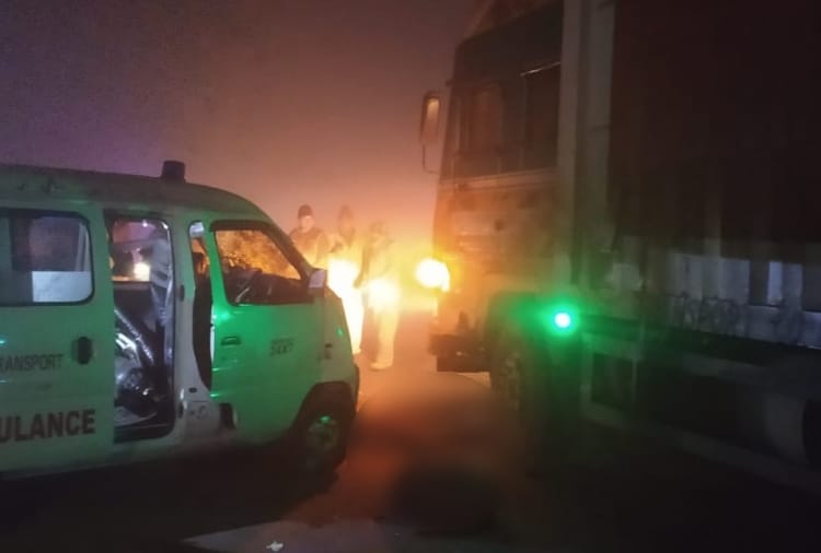 Haryana : Army man died in accident at uklana mandi of haryana