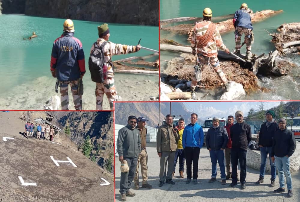 Uttarakhand Chamoli News: Government Teams will Know Rishi Ganga Lake Depth by Raft or sonar system
