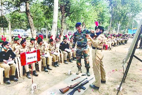 Cadets learned the nuances of drill and firing