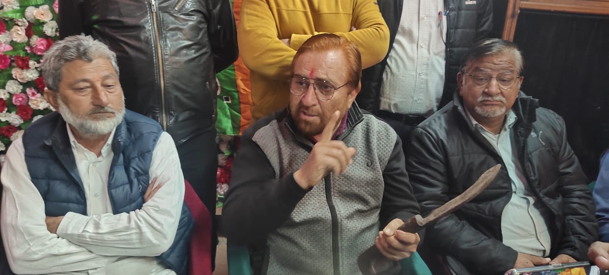 BJP accuses Congress assault former councilor warns self-immolation action not taken