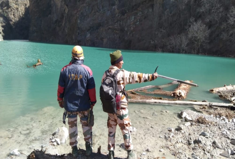 Uttarakhand Chamoli News: Approx 4.80 crore liters of water in Rishi Ganga lake, bigger than Chaurabadi in Kedarnath