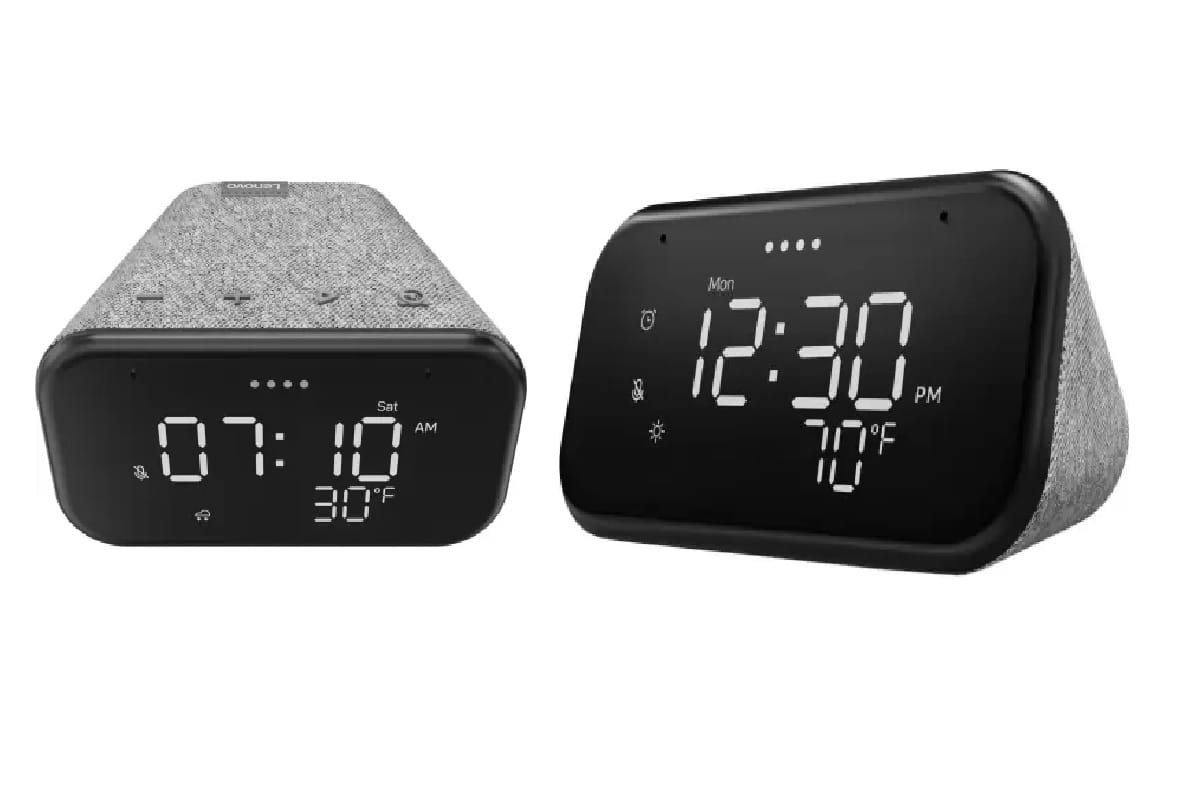 Lenovo Smart Clock Essential Launched in India With Google Assistant Priced at Rs 4499