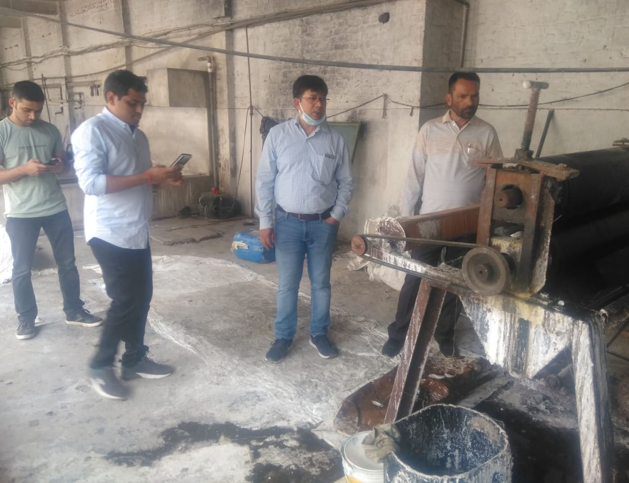 Central Pollution Control Board team raids