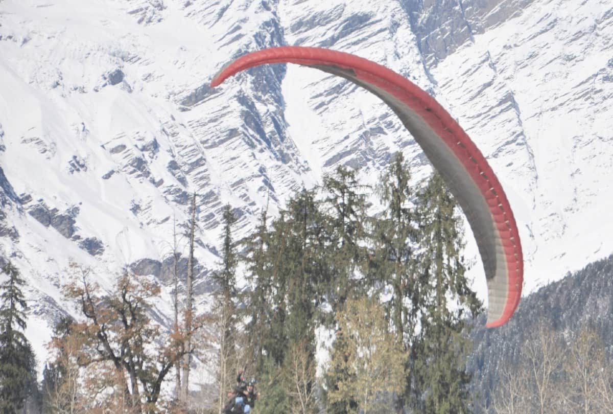 Tourist places Best four places for paragliding in India