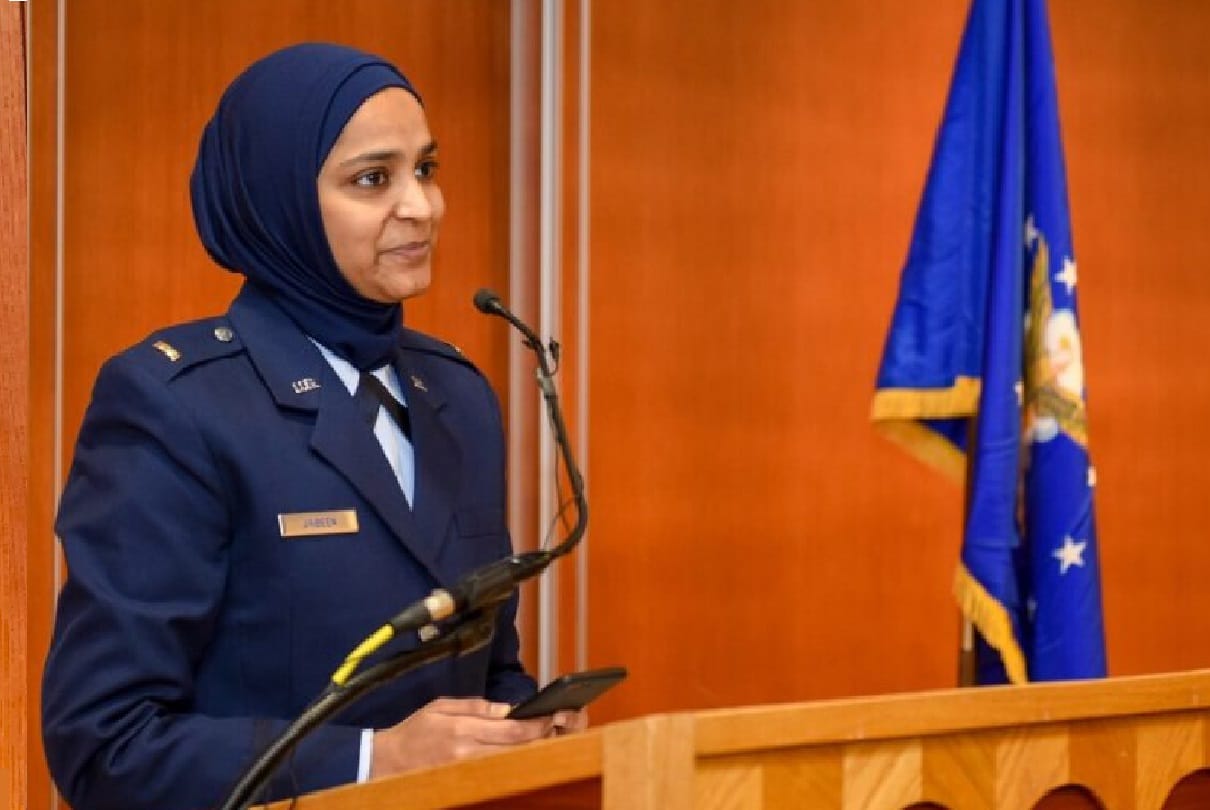 Saleha Jabeen first India born female Muslim chaplain US militarys