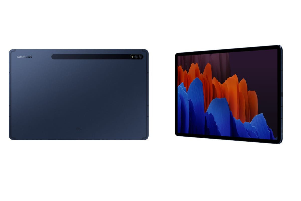 Samsung Galaxy Tab S7 S7 Plus in India Samsung Launches Galaxy Tab S7 and Galaxy Tab S7 Plus and in Mystic Navy Colour with latest One UI 3 in India