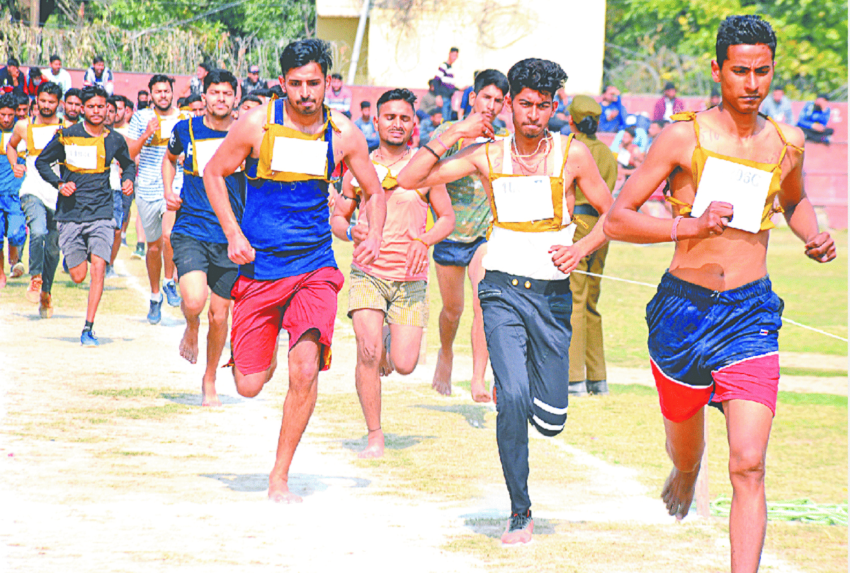 Jammu-Kashmir: Border youth showed enthusiasm in SPO recruitment on fourth day