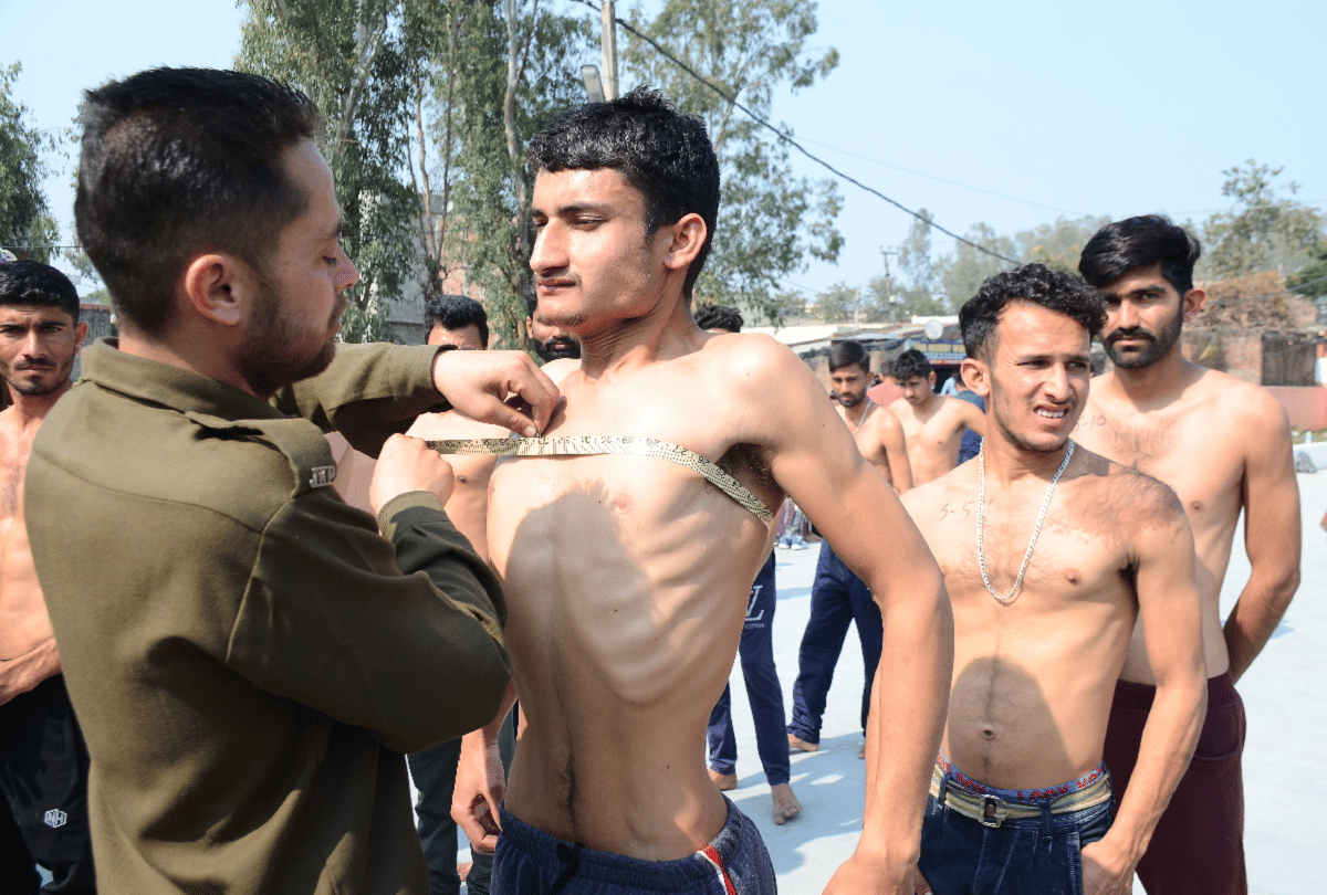 Jammu-Kashmir: Border youth showed enthusiasm in SPO recruitment on fourth day