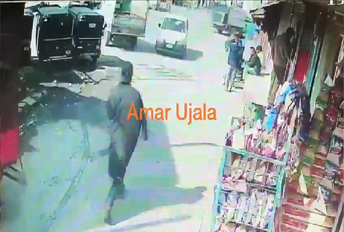 srinagar terrorist attack on police party in Barzulla jammu kashmir