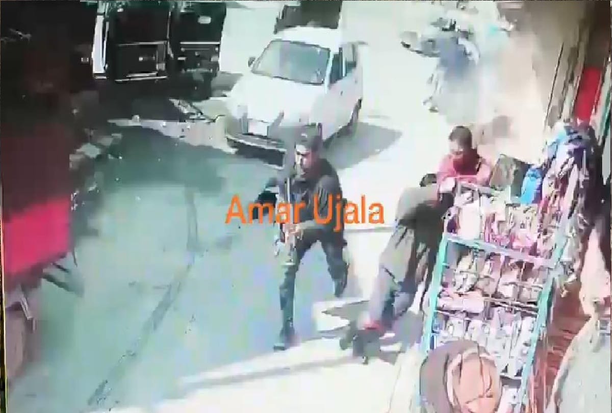 srinagar terrorist attack on police party in Barzulla jammu kashmir