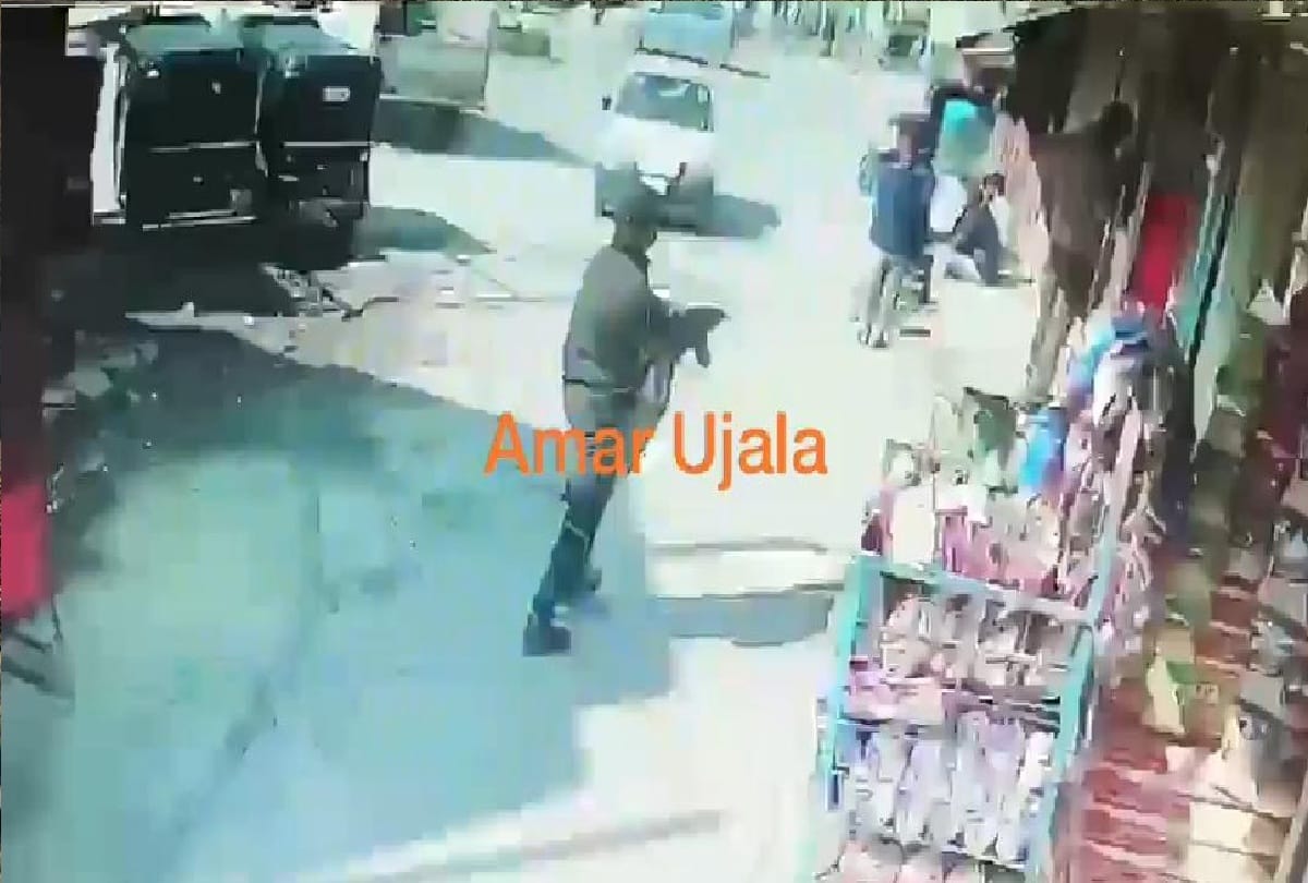 srinagar terrorist attack on police party in Barzulla jammu kashmir