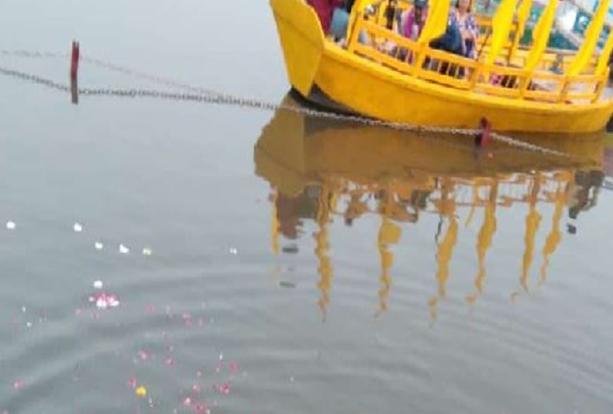 Vrindavan kumbh mela Sadhu drowned in Yamuna river