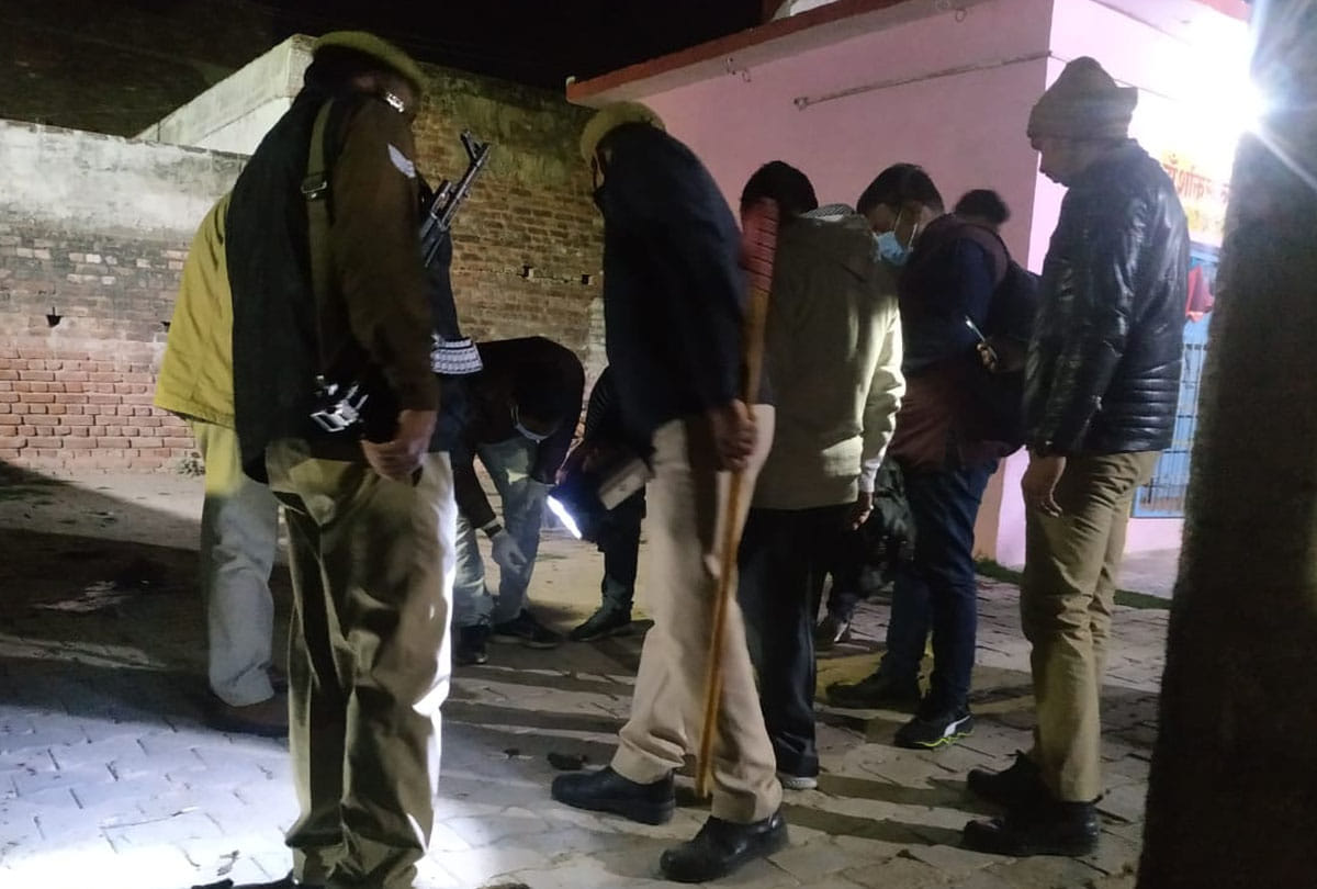 murder of  Two BJP supporters in electoral rivalry