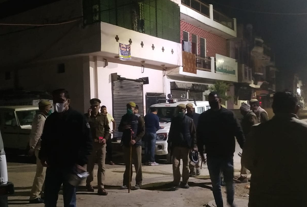 murder of  Two BJP supporters in electoral rivalry