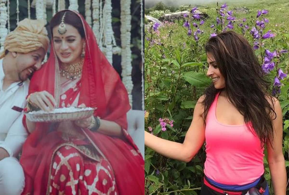 Dia mirza share unseen photo from her wedding with Vaibhav Rekhi after sunaina rekhi beautiful post on love