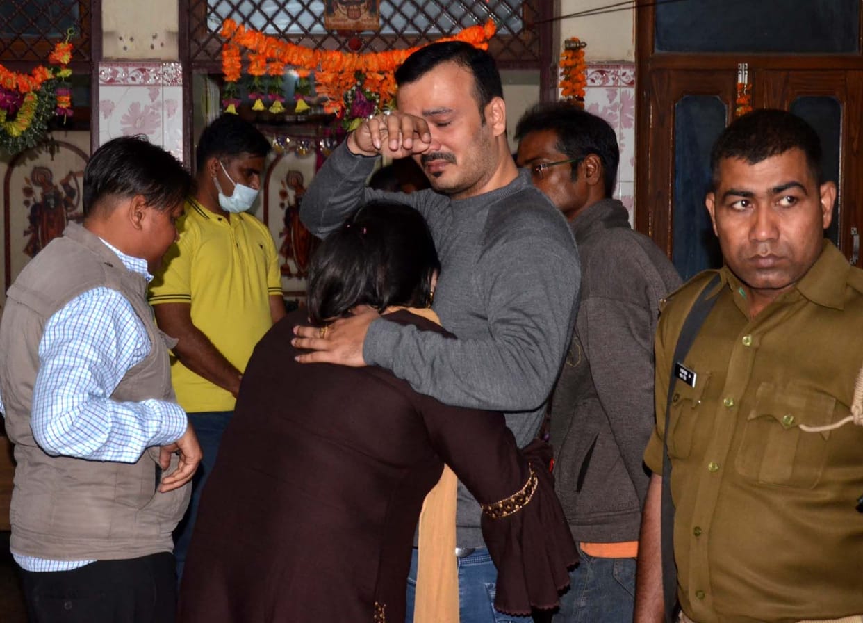 Saraf trader's wife murdered