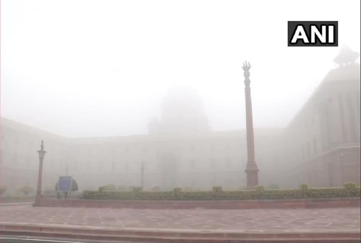 Delhi weather updates latest news dense fog in morning but temperature rises in day time 