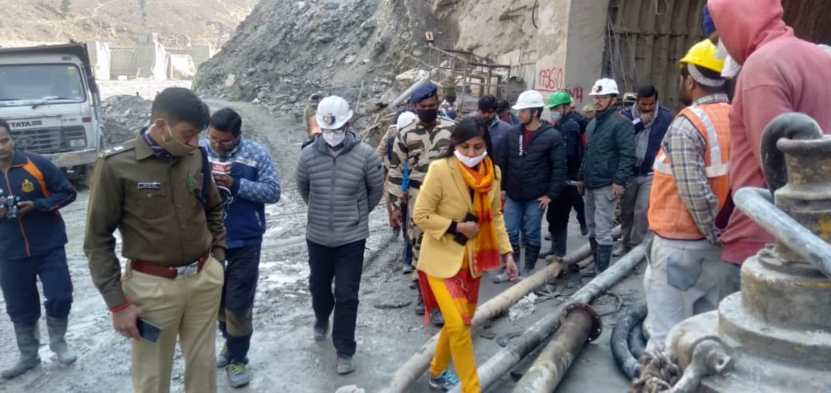 Uttarakhand Chamoli News : NDRF inspector home become shelter of disaster victim mother-daughter