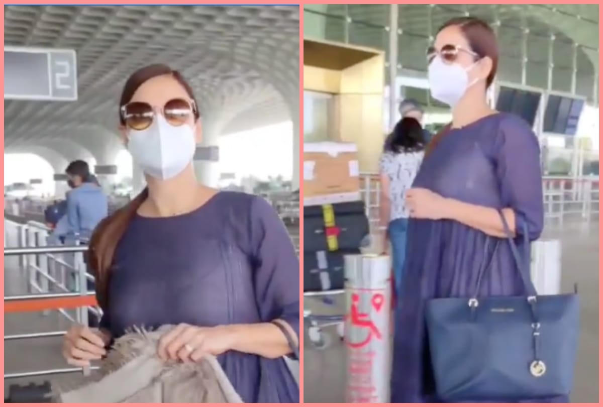 social media rumors about dia mirza pregnancy after her first public appearance after marriage