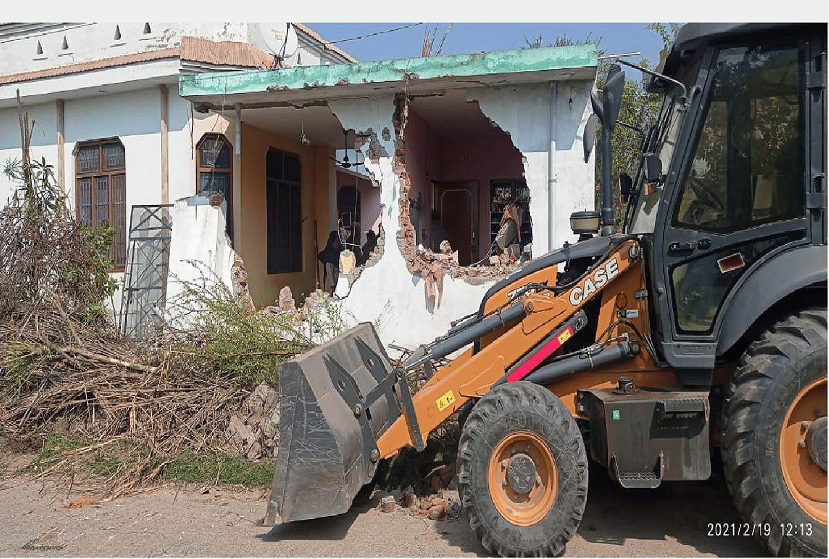 Campaigns to remove encroachment in some areas of Jammu
