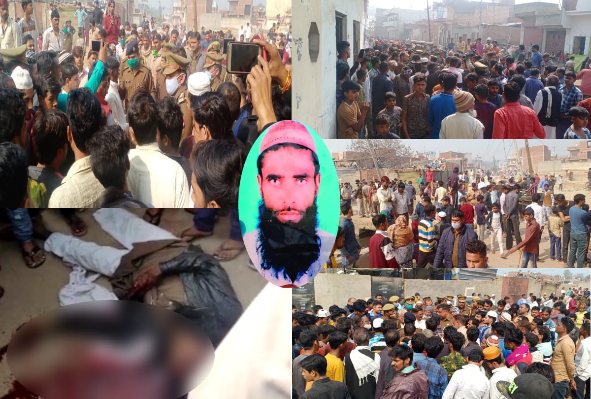 murder in ghaziabad Two bike riders killed a tantric in Muradnagar see photos